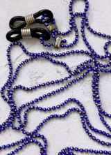 Stay Calma - Glasses chain (blue)