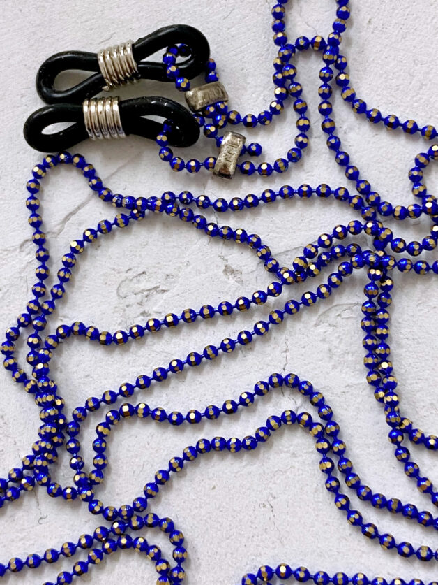 Stay Calma - Glasses chain (blue)