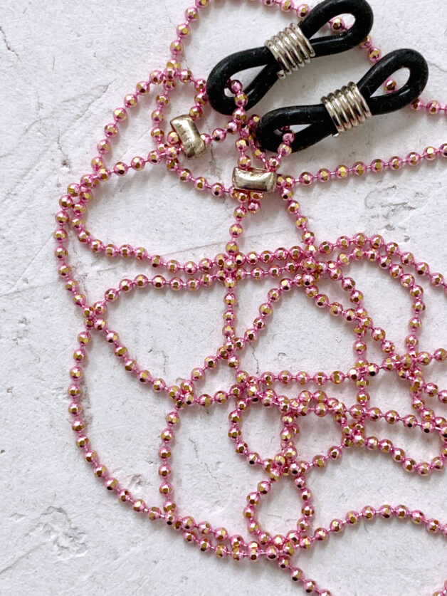 Stay Calma - Glasses chain (pink)