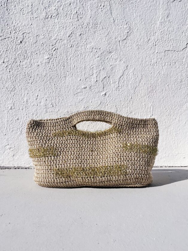 Stay Calma - Goldie crochet bag (L)