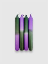Ming Ming - Purple+Green candles (4)