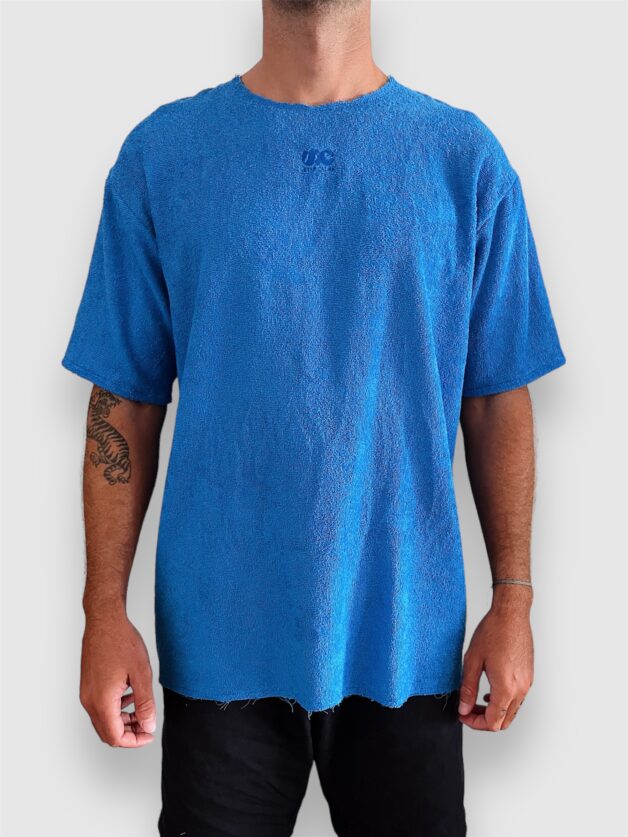 Stay Calma - Bouclette blue tshirt (adult)