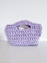 Stay Calma - Lilas crochet bag (mini)