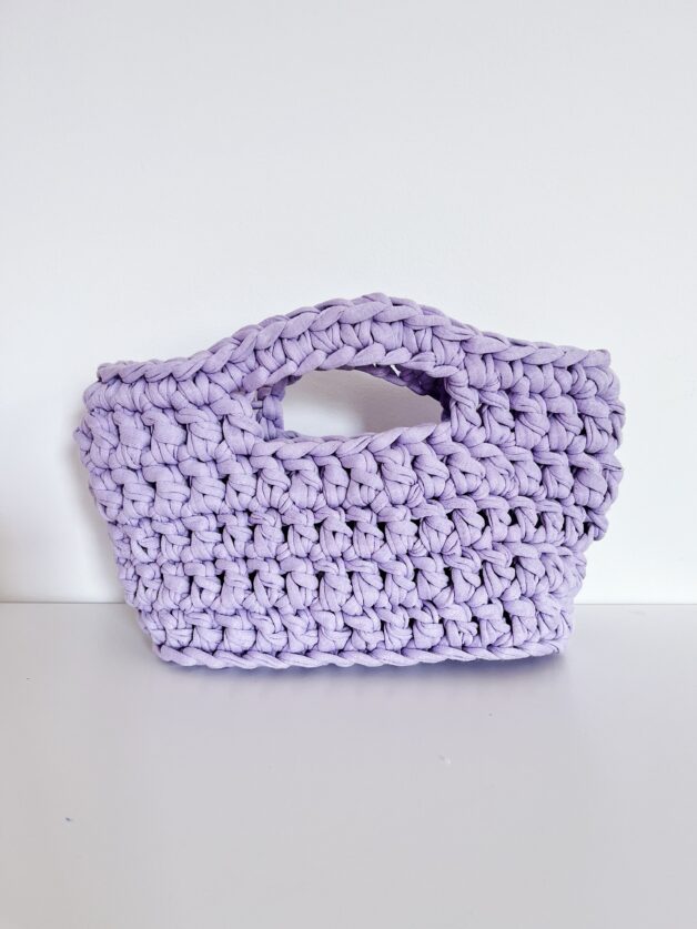 Stay Calma - Lilas crochet bag (mini)
