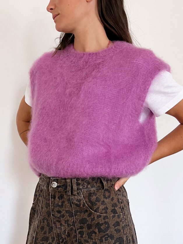 Stay Calma - Orchid mohair jumper