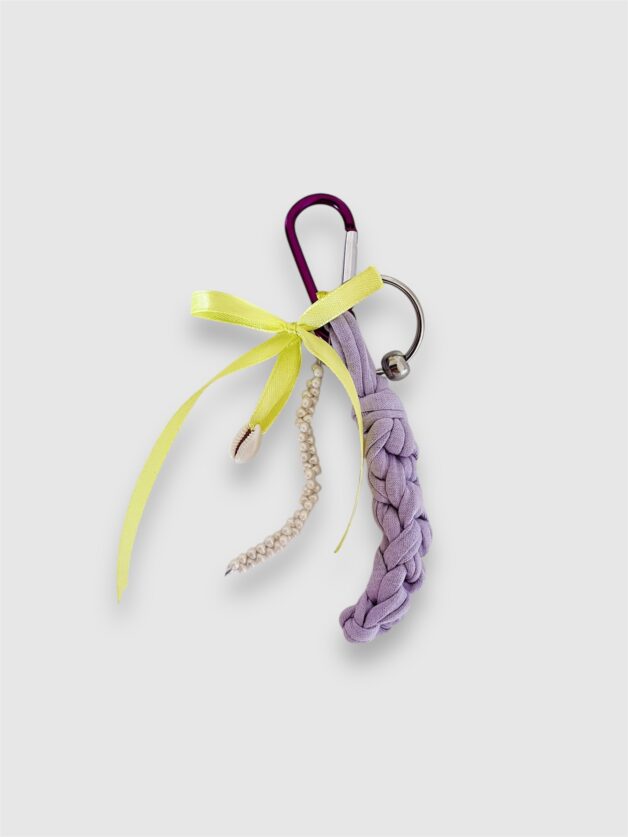 Stay Calma - Lilac keychain