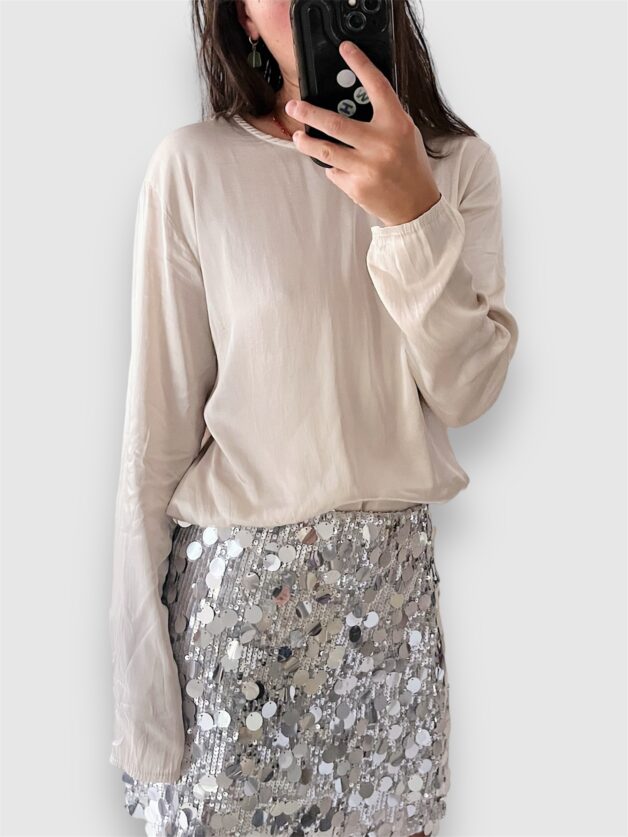 Stay Calma - Silk top