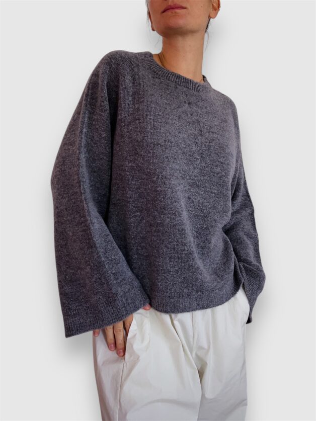 Stay Calma - Alpaca jumper (grey)