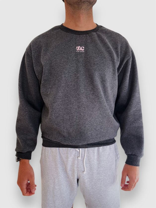Stay Calma - Béton sweater (adult-pink)
