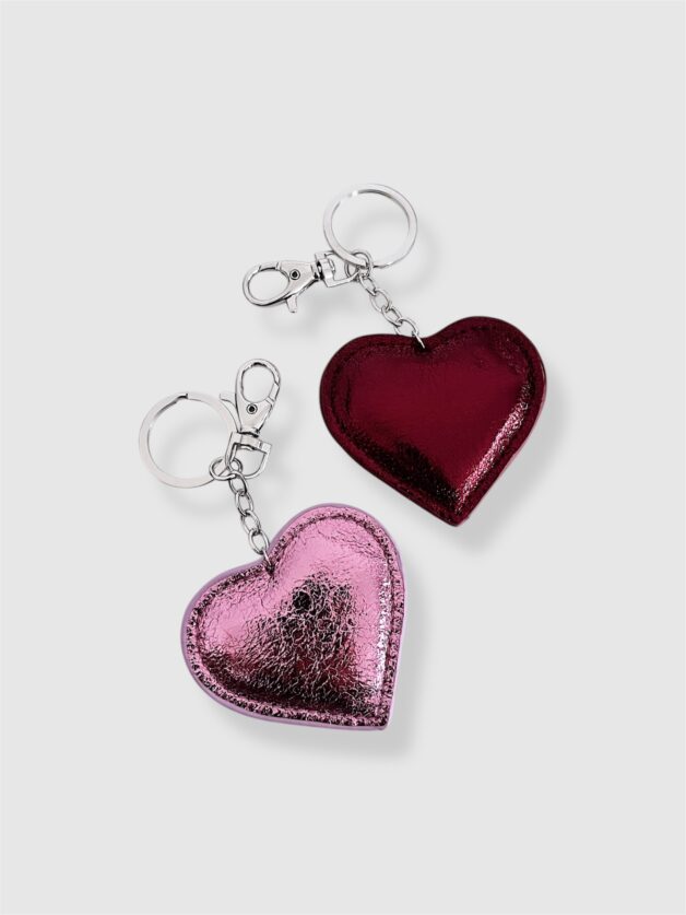 Stay Calma - Heart keychain
