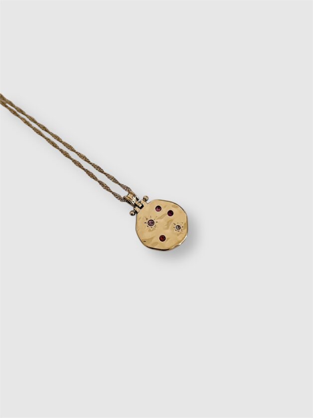 Stay Calma - Pink galaxy necklace