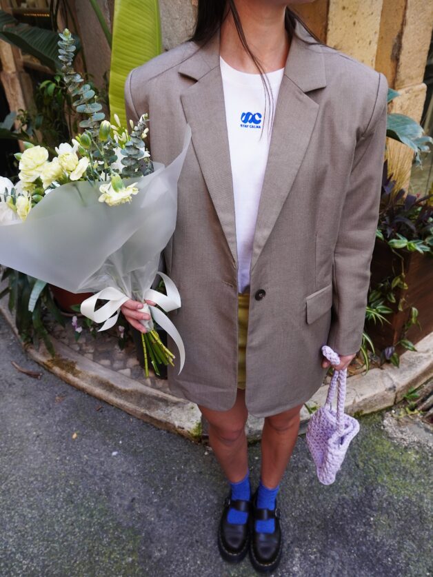 Stay Calma - Taupe blazer
