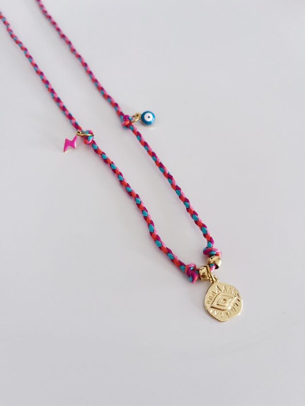 Stay Calma - Eye necklace