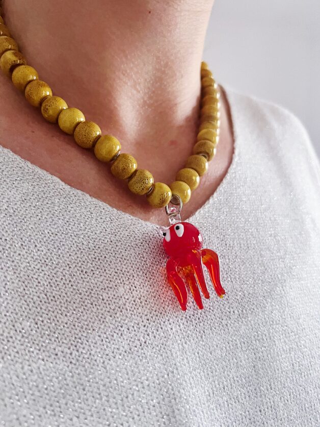 Stay Calma - Pulpo necklace
