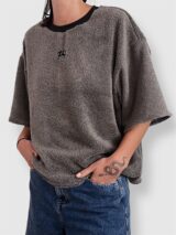 Stay Calma - Bouclette grey tshirt (adult)