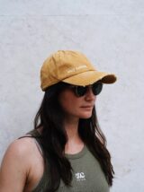 Stay Calma - Destroyed cap (mustard)
