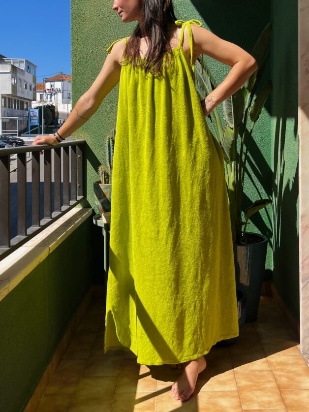 Stay Calma - Anis sponge dress