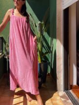 Stay Calma - Bubblegum sponge dress