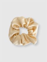Stay Calma - Butter yellow scrunchie
