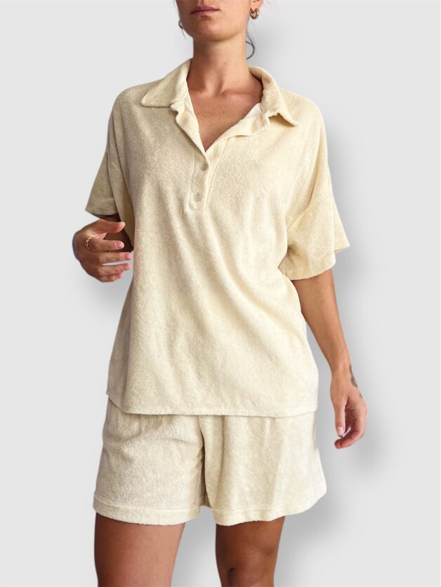 Stay Calma - Vanilla sponge polo