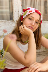 Stay Calma - Crochet head scarf
