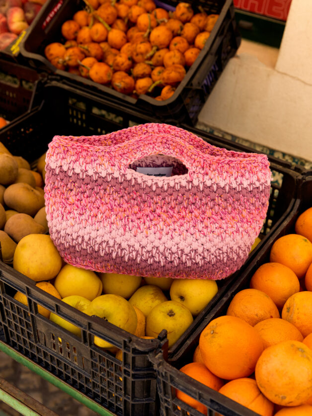 Stay Calma - Fleur crochet bag (M)