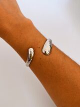 Stay Calma - Drop bracelet (silver)
