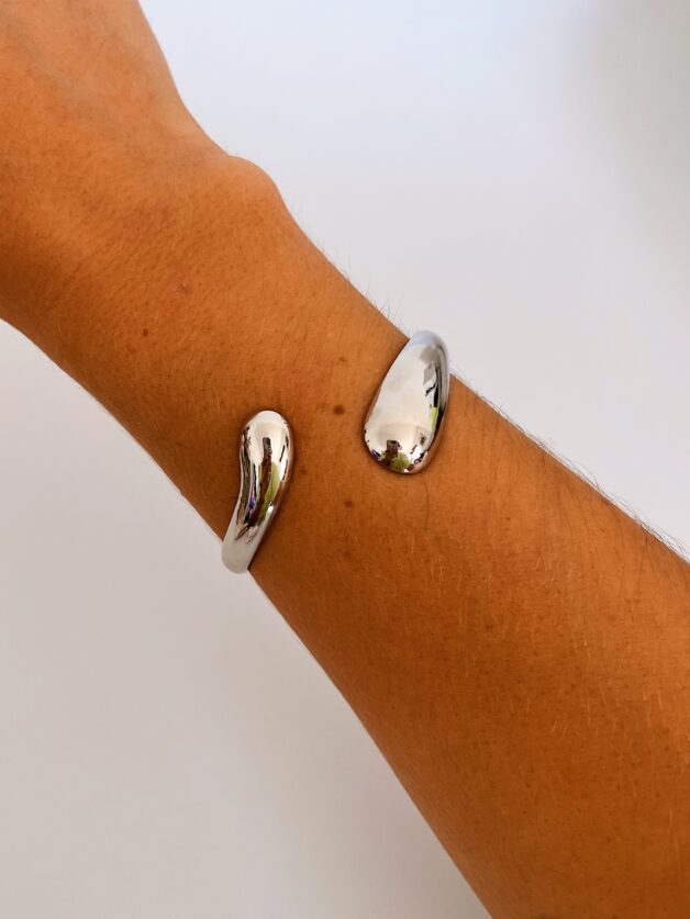 Stay Calma - Drop bracelet (silver)