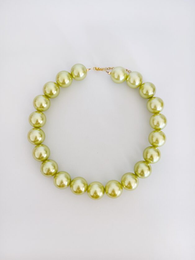 Stay Calma - Green necklace