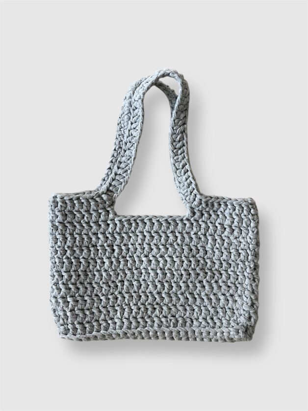 Stay Calma - Stone crochet bag (L)