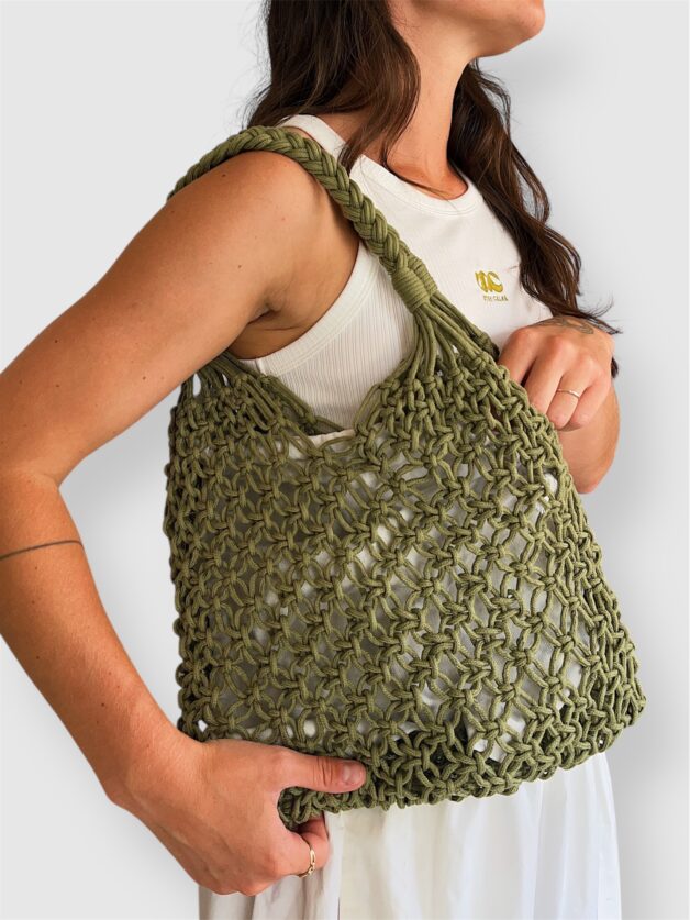 Stay Calma - Node bag (kaki)