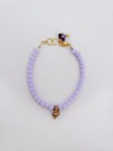 Stay Calma - Lilac shell bracelet
