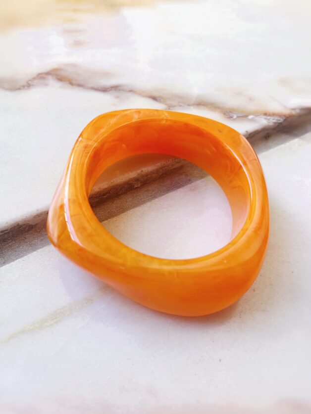 Stay Calma - Orange bracelet (big)