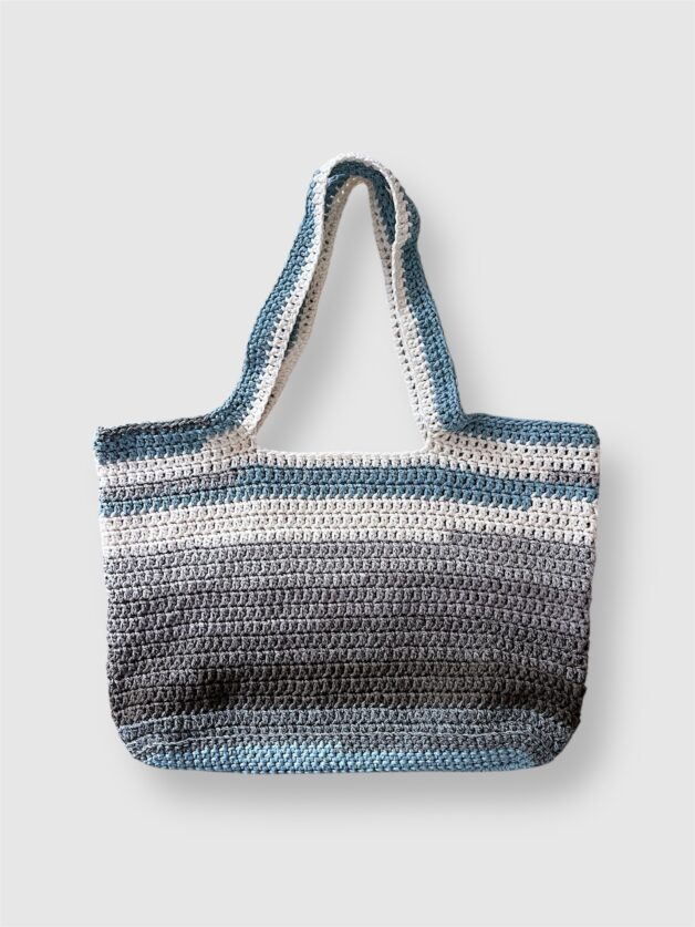 Stay Calma - Sea crochet bag (L)