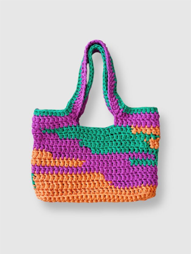 Stay Calma - Smoothie crochet bag (L)