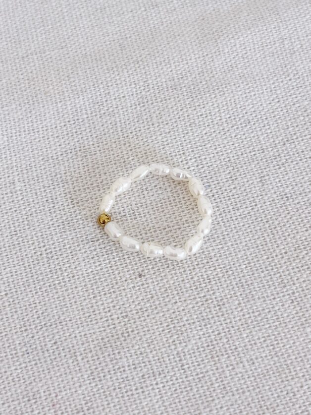 Stay Calma - Freshwater pearls ring