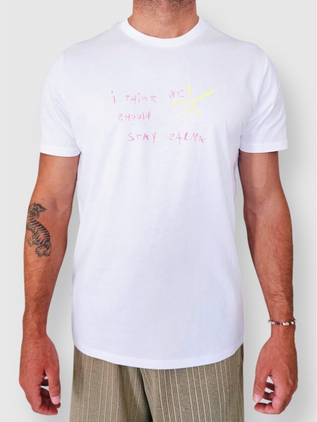 Calma pink t-shirt (unisex)