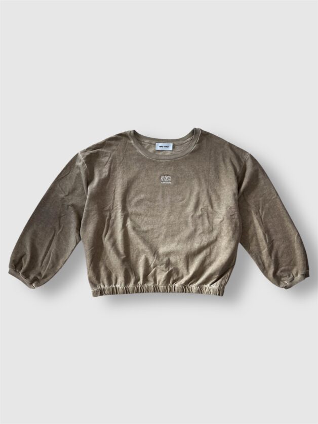 Stay Calma - Washed sweater (beige)