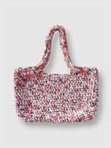 Stay Calma - Flowers crochet bag (L)