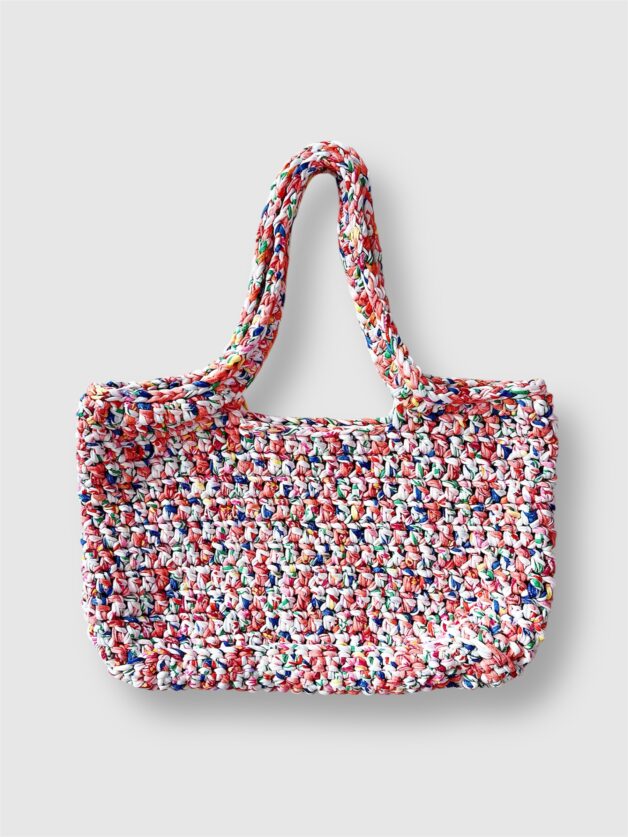 Stay Calma - Flowers crochet bag (L)