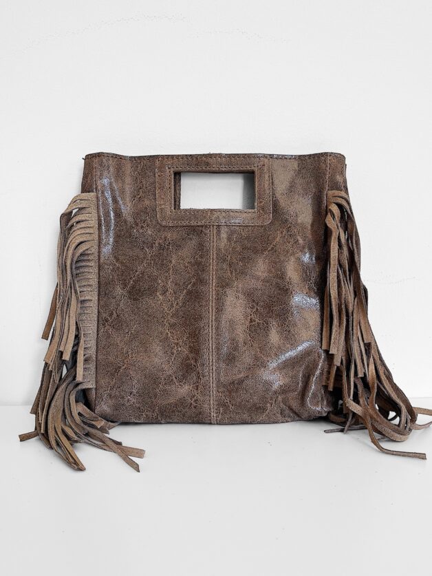 Stay Calma - Fringes bag (taupe)