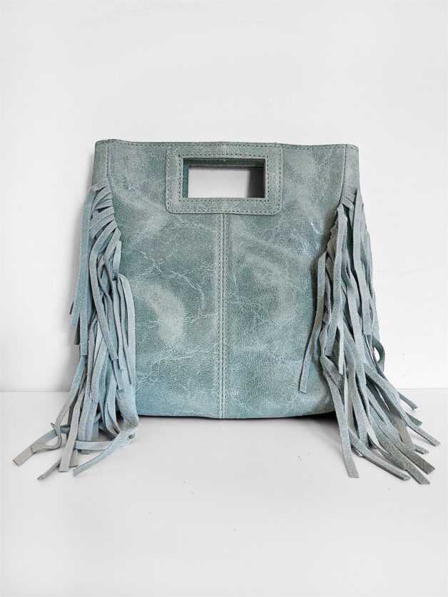 Stay Calma - Fringes bag (blue)