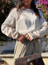 Stay Calma - Silk top