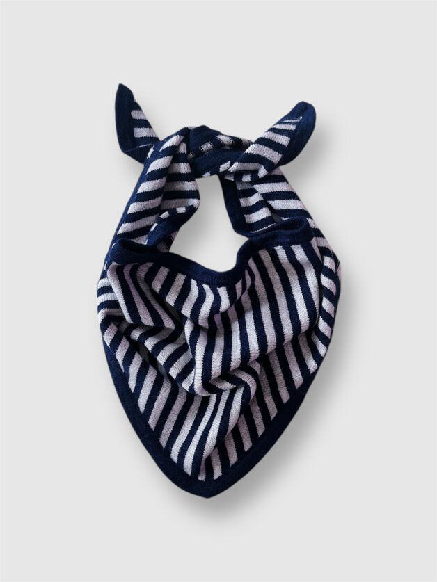 Stay Calma - Sybille scarf (marine-grey)