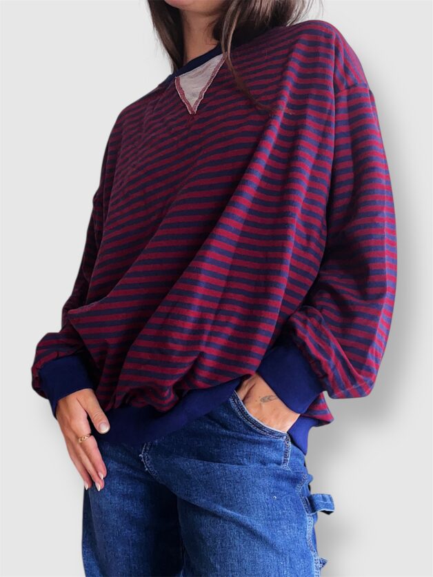 Stay Calma - Ramona sweater (burgundy)