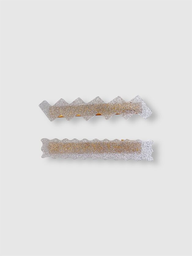 Stay Calma - Geom hairclip (silver)