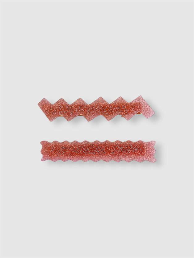 Stay Calma - Geom hairclip (pink)