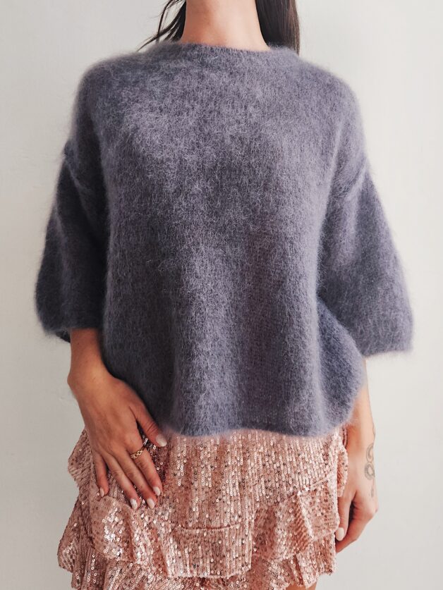 Stay Calma - Mouse mohair jumper