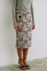 Stay Calma - Sparkling pencil skirt