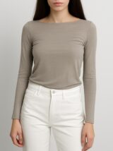 Stay Calma - Second skin top (light grey)